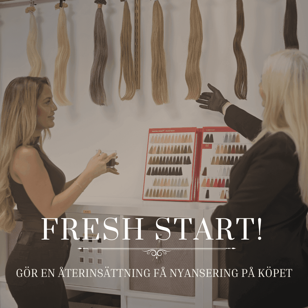 Inlägg för Studio Idana – Fresh Start-kampanj för hårförlängning