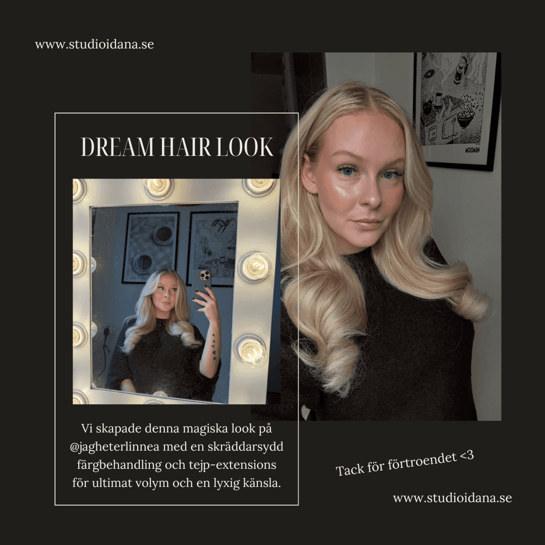 Inlägg för Studio Idana – Dream Hair Look med extensions
